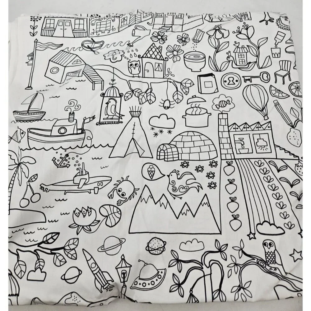 New Ikea Fabric S Edholm/L Ullenius 2011 AB Cotton 60in x 205in  5+ Yards
